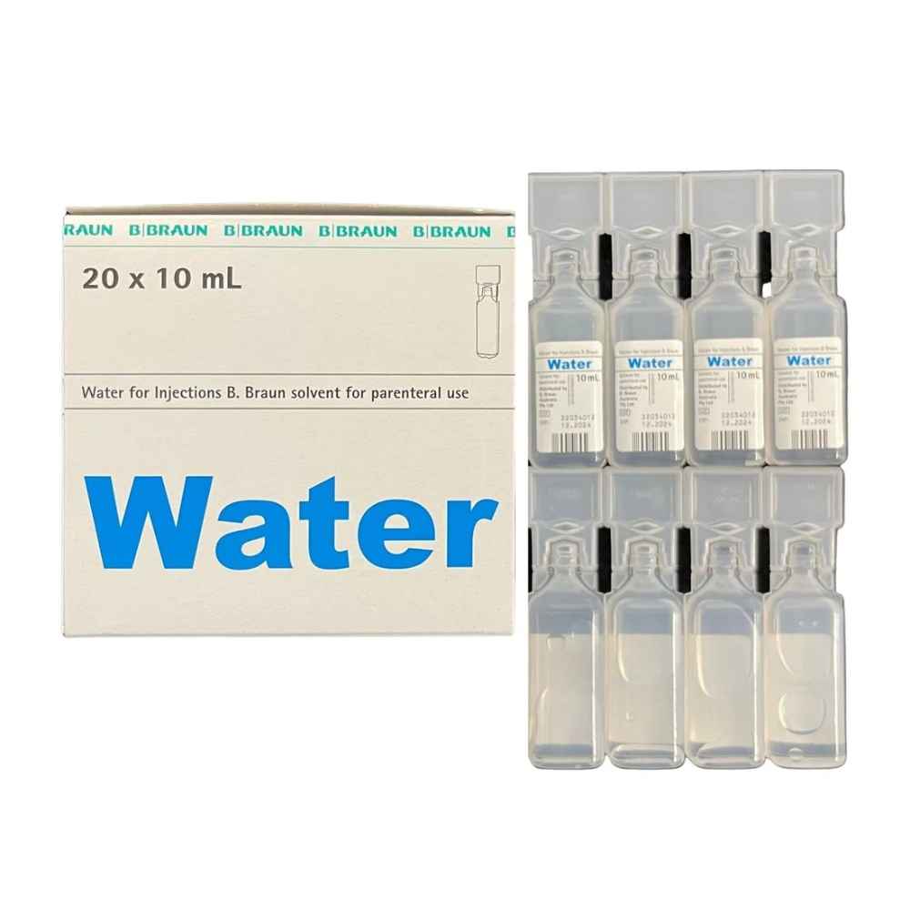 B. Braun Water For Injection Mini-Plasco Connect (10mL / 20mL)