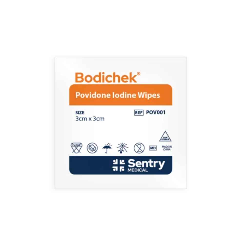 Bodichek Povidone Iodine Antiseptic Wipes - Image 2